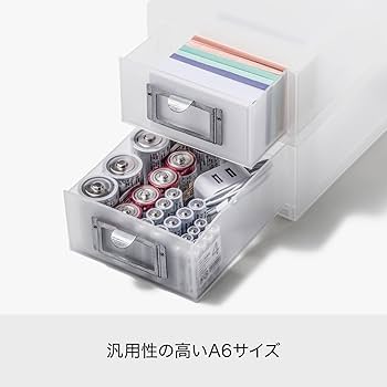 TAKAMI333★送料無料★丸穴1段引き出し×2個 楽天市場】収納ボックス 2個組 取っ手付き インナーボックス